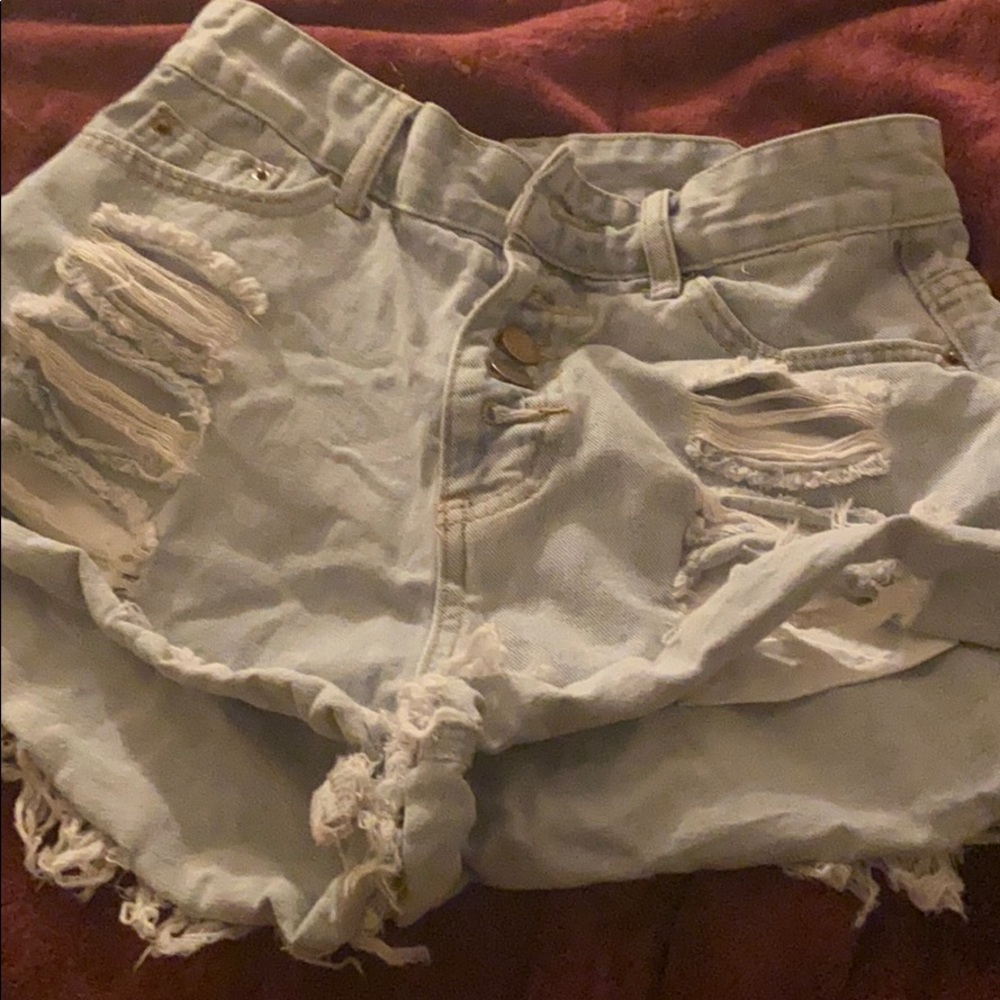 ripped shorts